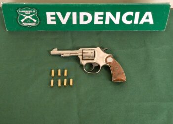 Disparaba sin motivo, mujer es detenida en Chillán.