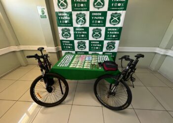 Detienen a sujeto por microtráfico y receptación en San Carlos: Carabineros de la SIP incauta droga, bicicletas y dinero en efectivo.