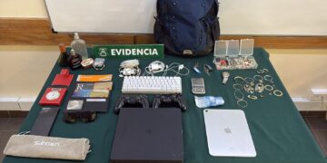 Te pillaron ‘Chanchito’, robando en una casa de Chillán.