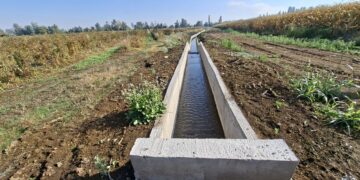 OBRAS DE RIEGO EN ÑUBLE BENEFICIARÁN A MÁS DE 115 AGRICULTORES Y MEJORARÁN LA SEGURIDAD HÍDRICA.