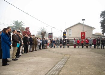 Bulnes conmemoró las Glorias Navales con dos ceremonias.