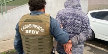 Individuo era buscado por delitos de robo de vehículos y ahora es detenido.