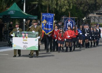 Estudiantes de Quirihue representaron a Ñuble en ceremonia nacional de juramento de Brigadistas Escolares Integrales en la Escuela de Formación de Carabineros.