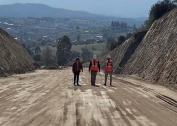 Alcalde de Portezuelo y MOP destacan importante avance de la ruta Ninhue–Portezuelo.