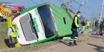 ÚLTIMO MINUTO 🔴  Volcamiento de bus deja personas fallecidas..noticia en desarrollo.