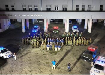 Carabineros y PDI despliegan estrategia operativa conjunta para fortalecer el control territorial y la seguridad en Ñuble.
