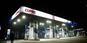 AHORA 🔴 Delincuentes intentaron asaltar servicentro Copec y huyen tras colisión en Ñuble.