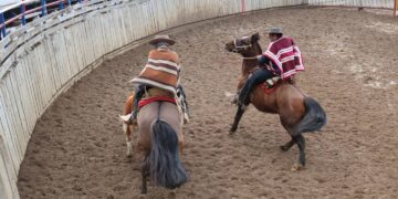 San Nicolás vivió un dia de tradiciones con un hermoso rodeo.