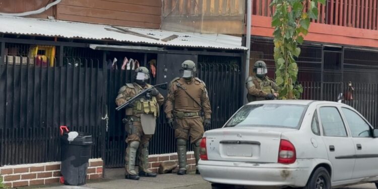 Sector de las habas recibieron visitas importantes en Chillán.