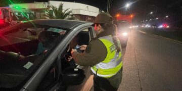 Ñuble: 3 conductores detenidos en operativo “Tolerancia Cero” en Pemuco y San Nicolás.