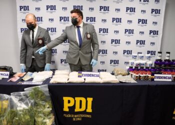 Investigación de Fiscalía y PDI de Ñuble por robo de suplementos alimentarios deriva en masiva incautación de drogas.