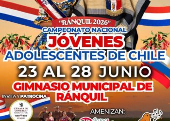 La comuna de Ránquil se preparará para recibir a Chile con el Campeonato Nacional de Cueca Jóvenes Adolescentes.