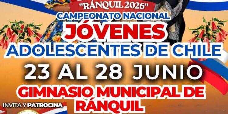La comuna de Ránquil se preparará para recibir a Chile con el Campeonato Nacional de Cueca Jóvenes Adolescentes.