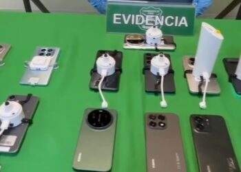 Cinco delincuentes robaron varios celulares en Temuco pero fueron capturados en Ñuble.