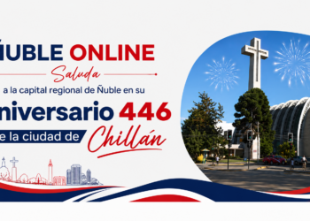 CHILLÁN  tierra de héroes y artistas hoy está de cumpleaños… 446 años de aniversario.