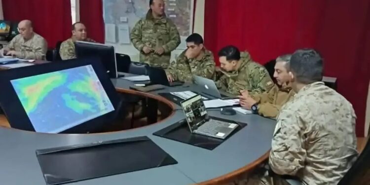 FRENTE DE MAL TIEMPO EN ÑUBLE ☔️ REGIMIENTO CHILLÁN» ESTÁ PREPARADO ANTE EVENTUALES EMERGENCIAS POR LLUVIA ☔️
