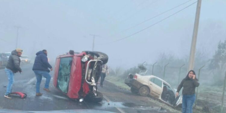 Atribuyen preliminarmente la responsabilidad al conductor de la camioneta en fatal accidente de esta mañana camino a Pinto.