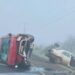 Atribuyen preliminarmente la responsabilidad al conductor de la camioneta en fatal accidente de esta mañana camino a Pinto.