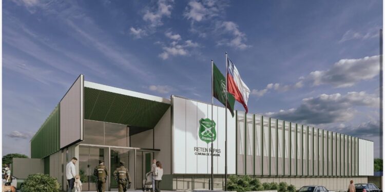 Nuevo Retén de Carabineros de Ñipas avanza a su etapa final de diseño.