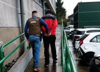 Detienen a prófugo por agredir a Carabineros en operativo del SEBV Ñuble.