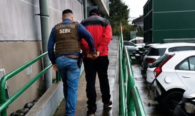 Detienen a prófugo por agredir a Carabineros en operativo del SEBV Ñuble.