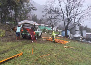 TEMPORAL EN ÑUBLE ☔️ UN RECORRIDO POR ALGUNAS COMUNAS DE LA REGIÓN.