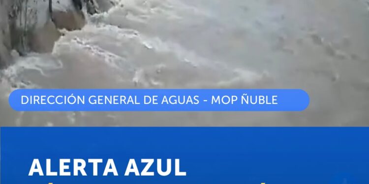 TEMPORAL EN ÑUBLE 🌧 MOP Informa en Aʟᴇʀᴛᴀ Aᴢᴜʟ ʀɪ́ᴏ Perquilauquén.