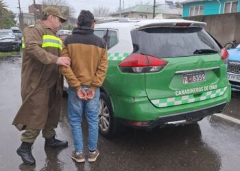 Carabineros detuvo rápidamente a sujeto por robo frustrado en vivienda de Chillán.