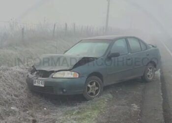 Triple colisión deja accidente de tránsito en Ñuble.